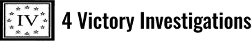 Black-and-white framed IV emblem with stars